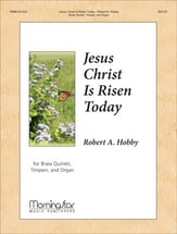 JESUS CHRIST IS RISEN TODAY BRASS QUINTET cover